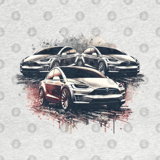 Tesla Model X by Vehicles-Art